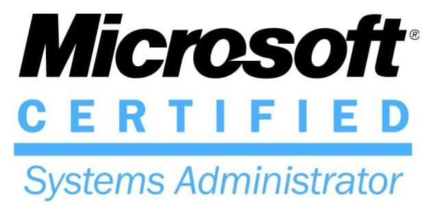 Microsoft Certified Systems Administrator logo